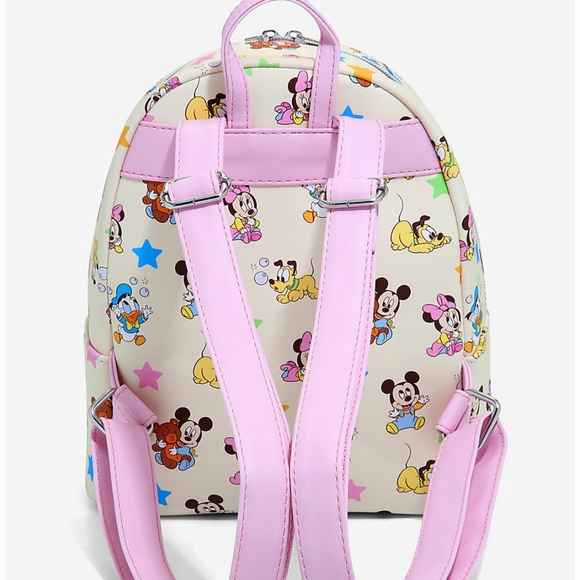 NWT Loungefly Baby Mickey and Friends backpack and cardholder - Picture 8 of 16